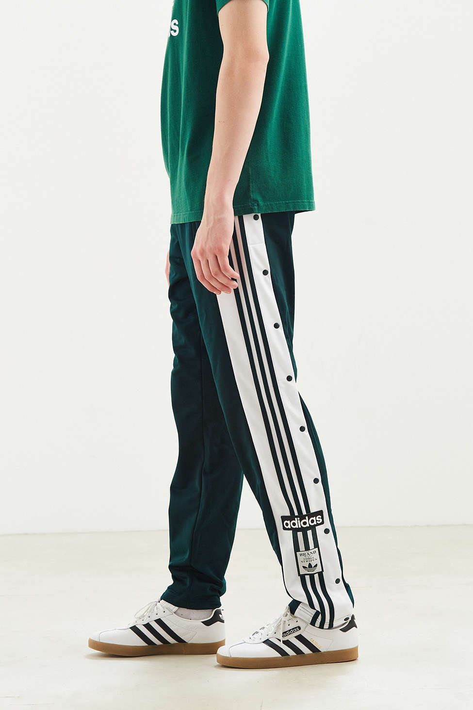 Adidas snap track pants mens best sale
