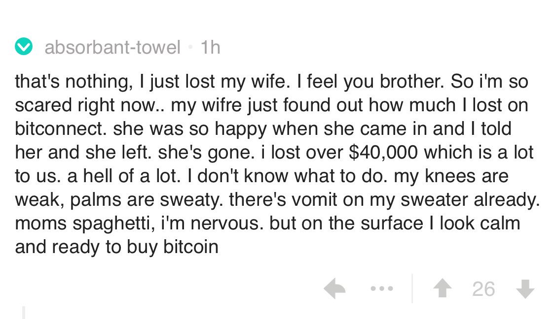 nondualrandy's tweet image. More bitconnect. You guys are not gonna believe this story...