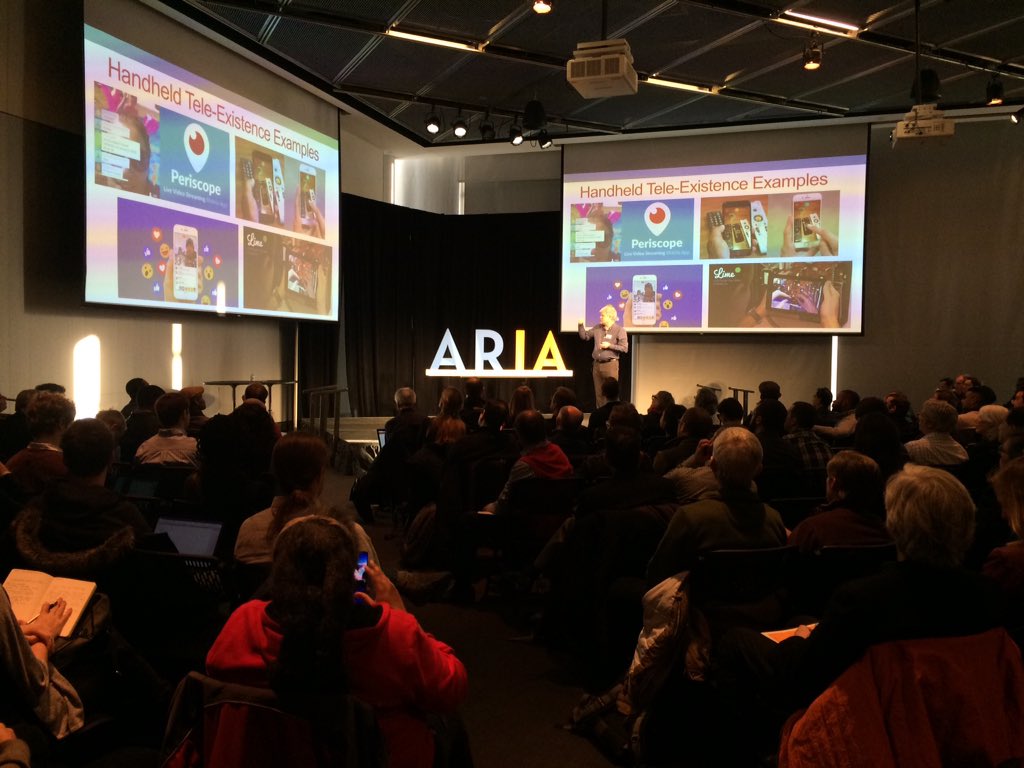 jingux0's tweet photo. Can't believe I stayed there for 12 hours and enjoyed every talk and panel! So many lightning talks and inspiring ideas! @ARinAction #ARinAction #ARIA #inspiringARIA #MITMediaLab #MIT #AugumentReality #VirtualReality #BostonAR #VR #Lightingtalks https://t.co/NV0NePmY8p