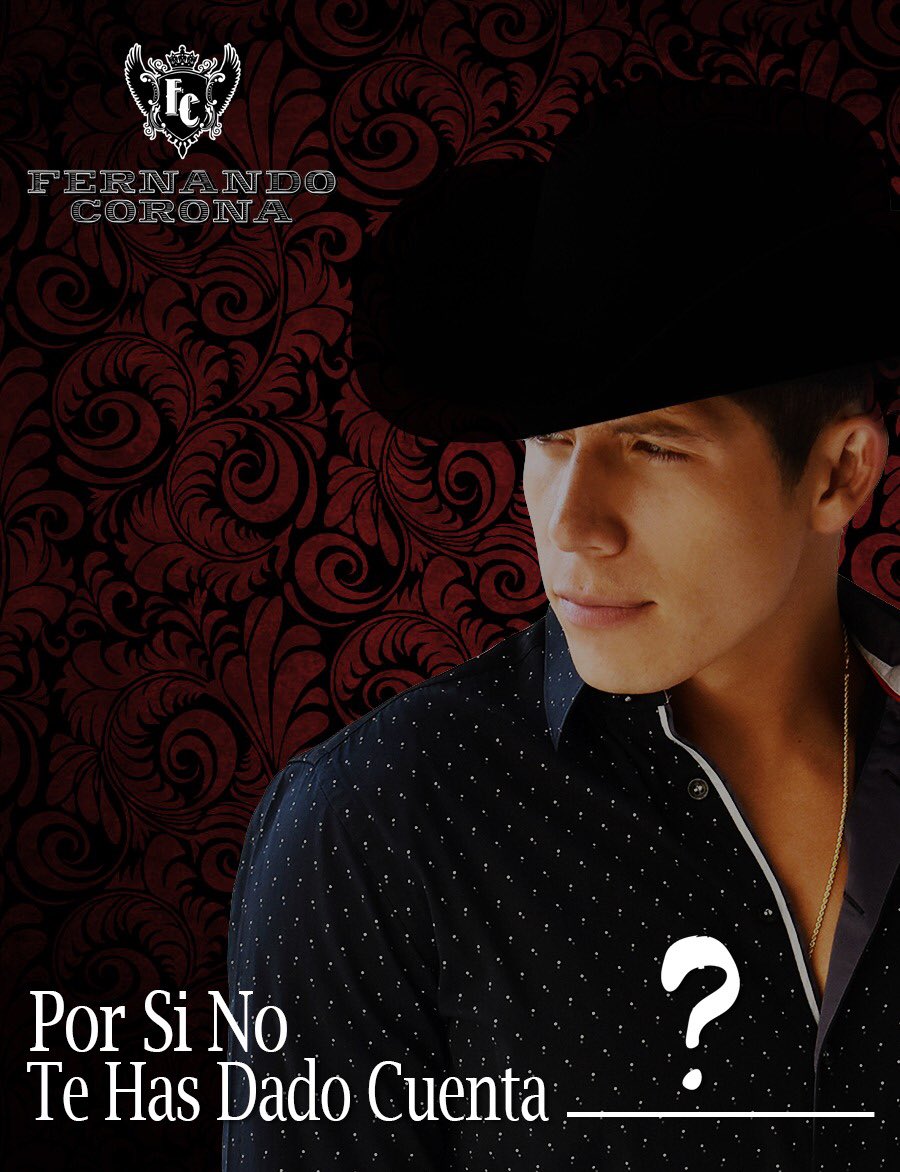 SoyFerCorona's tweet photo. #PorSiNoTeHasDadoCuenta 🎶

MUY PRONTO! #RT COMPARTAN 🙏🏼 https://t.co/AfcpP1okkQ