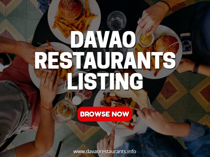 Davao Restaurants tweet media