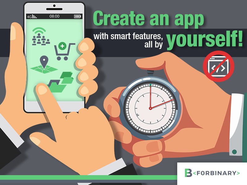forbinary's tweet photo. No coding, no waiting! At forBinary, create an app for your organisation in just 10 minutes. Know more at https://t.co/xAqCqhxRwb or call +919004319022

#App #AppDeveloping #MobileTechnology #AppDevelopers #Analytics #Security #MobileApp #Tracking #Tech #CustomisedApp #Startups https://t.co/egmXCmRWvz