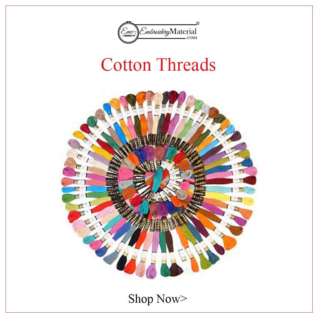 EmbroideryMate1's tweet image. Explore colorful collection of Cotton Threads for your Summer Embroidery Designs

Shop now goo.gl/K5Srpr

#thread #cottonthreads #embroidery #embroiderysupplies #threads #diy #craftproject #embroideryproject #embroiderymaterial #embroiderystore #embroideryshop