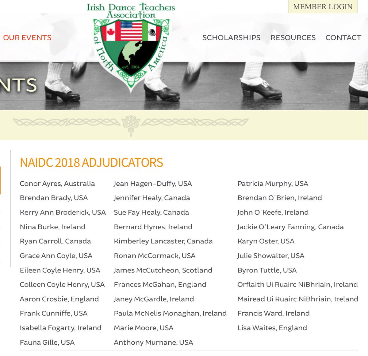 Adjudicators &amp; Musicians for #NAIDC18 have been posted their website idtana.org/events/naidc-1/