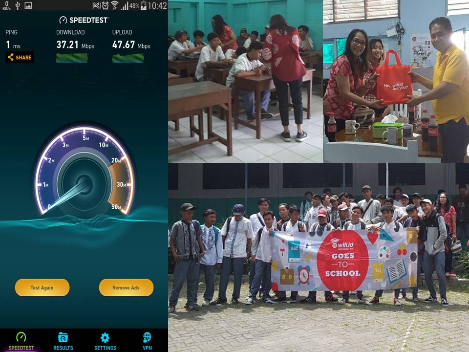 Mujito1363's tweet photo. Hai adik2 SMK Fensensius... hari ini wifi,id seru seruan di sekolah kalian... terus gunakan wifi.id ya..... #WicoSMKFensensius #WIfiid_jaktim https://t.co/0Dp9tJvcDf