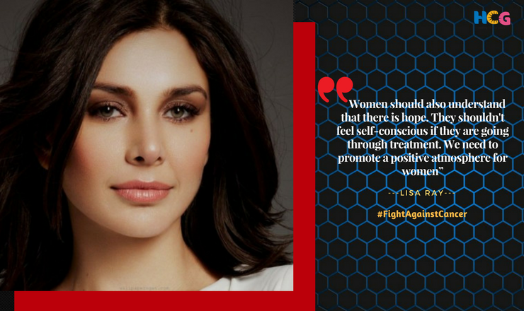 HCG_Expert's tweet photo. Lisa Ray (@Lisaraniray) on #Cancer “Women should also understand that there is hope. They shouldn't feel self-conscious if they are going through treatment. We need to promote a positive atmosphere for women”

#FightAgainstCancer  #CancerCare
Image Source: https://t.co/YPIAfn2adF https://t.co/Gpzq9fDjPT