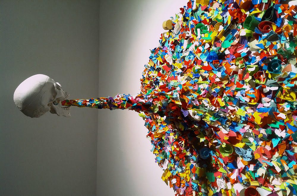 Carla Valentine on Twitter ""Confetti Death" by Miamibased artist