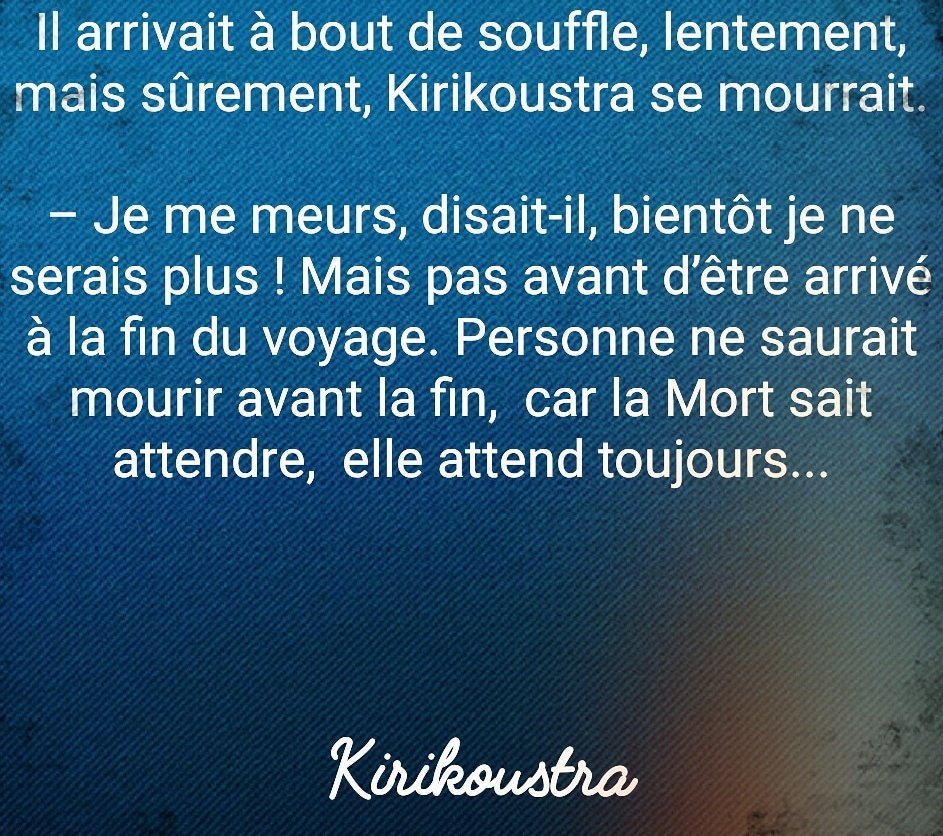 Uzivatel Kirikoustra Na Twitteru Oui Elle Attend Toujours Kirikoustra Citationdujour Citation Lecture Auteur Livre Ecriture Roman Philosophie Pensee Litterature Poesie T Co Axf4ujc9vm