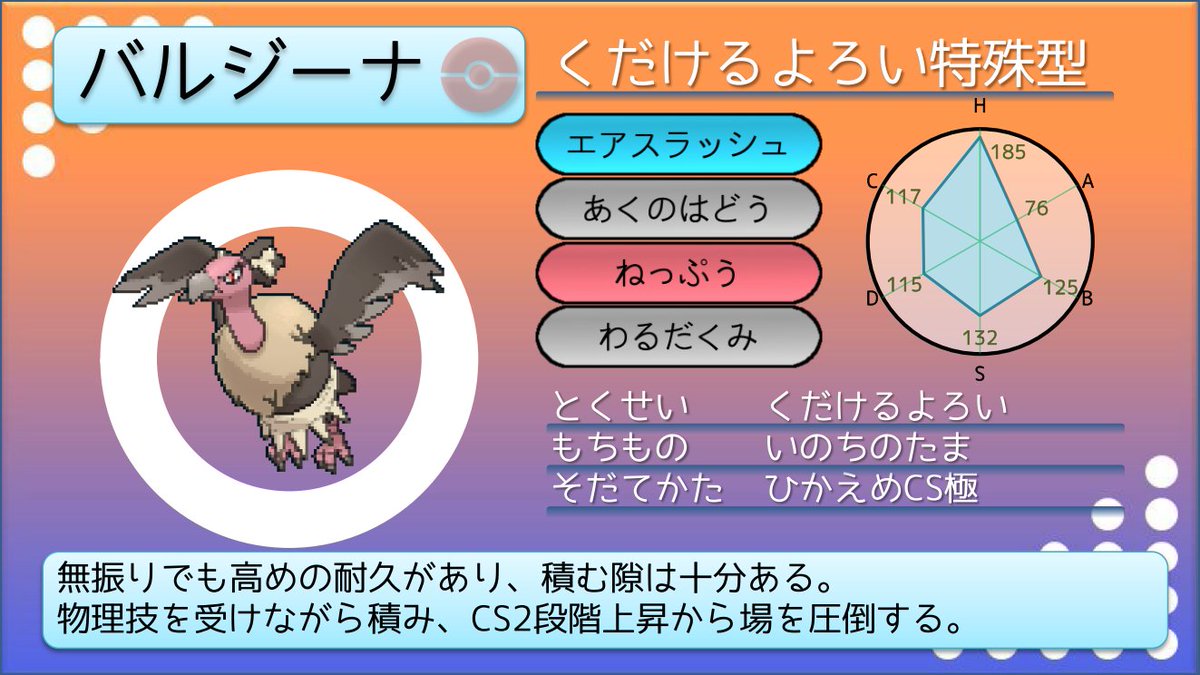 てつぼう ポケモン育てて3000匹 ポケモンusum育成サンプル オドリドリ四姉妹 全タイプで調査して分かったのは ライバルの壁は分厚いということでした その中まいまいスタイルに限り フワライドよりc種族値も技威力も高く火力が出るし タイプ相性も