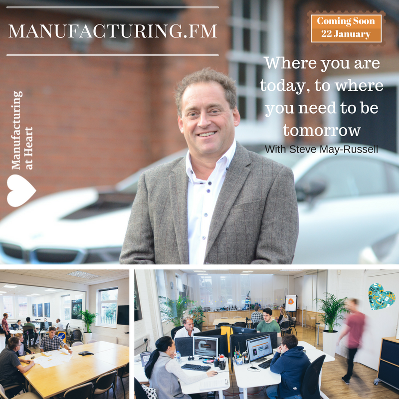 MFGatHEART's tweet photo. π#PodcastMonday's approaching fast! Does your business know where it'll be tomorrow? Tune-in on https://t.co/UJLqXfhPVu to find out! #ManufacturingAtHeart with #SteveMayRussell from @Smallfry_design π https://t.co/75ULFluHB8