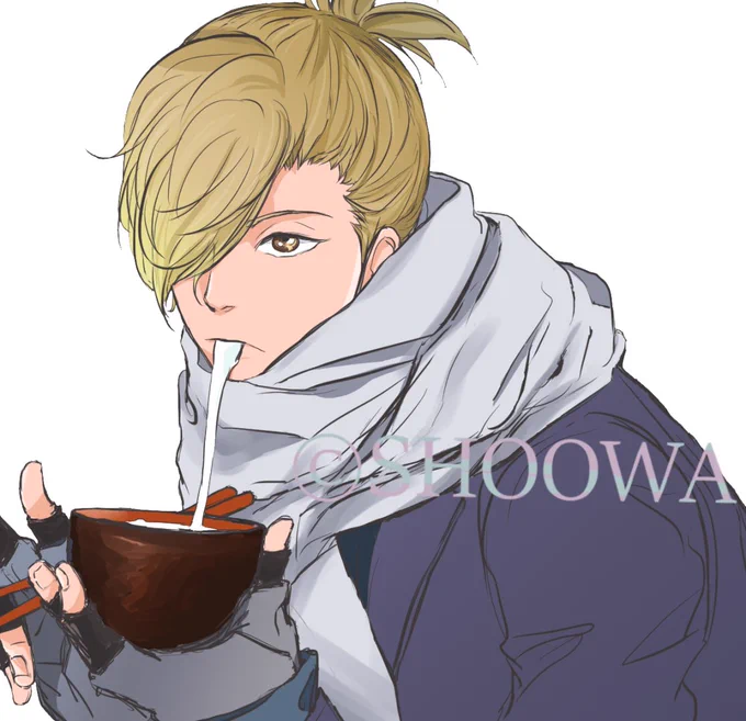 昨年GUSH1月号で書かせていただいた吉宗です。首は温めていきたい。 