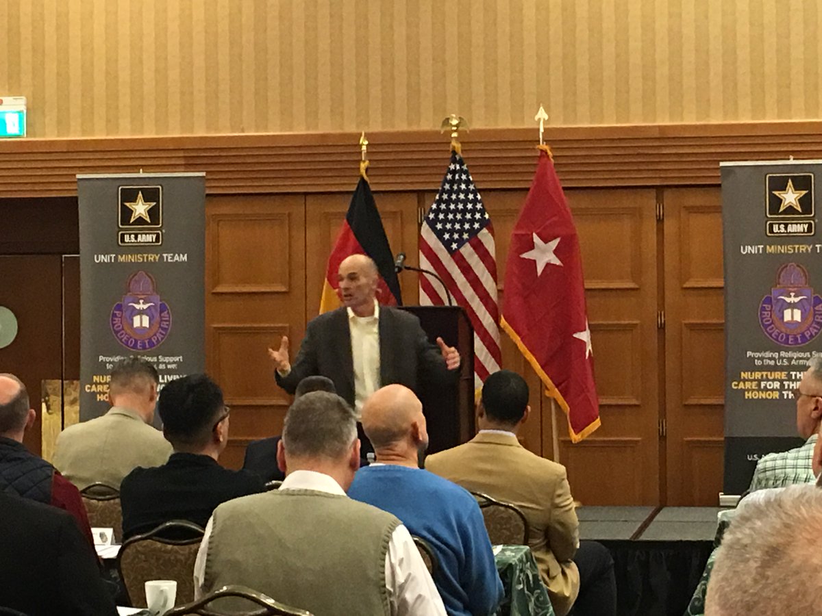 JLGronski's tweet image. Great job @USArmyEurope Chaplain (COL) Edison &amp;amp; SGM Henley for providing valuable training to Unit Ministry Teams from across #USAREUR &amp;amp; beyond during 2018 Year of Integration. Strong Europe! Iron sharpens Iron!