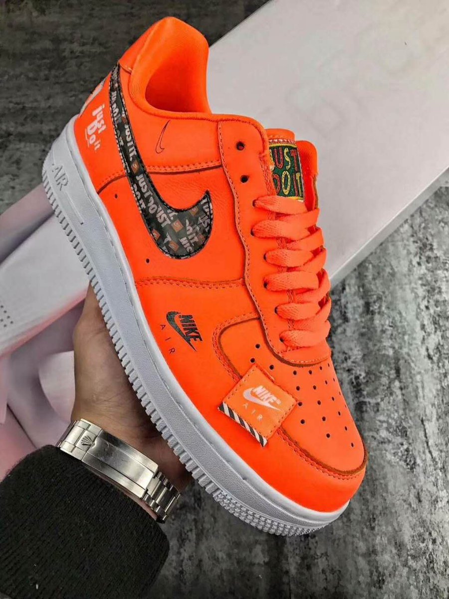 air force 1 neon orange