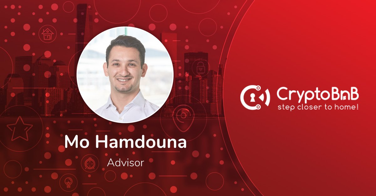 CryptobnbIco's tweet photo. We are happy to introduce you to our new advisor @mohamdouna. Mo is the co-founder and creative director of the full-stack ICO marketing agency @mo_works. Feel free to chat with him on Telegram: https://t.co/yXGgzQ6BP1 https://t.co/6j0OHWNxH8