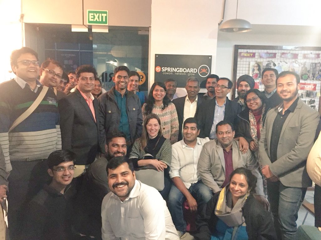 AIMtoInnovate's tweet image. CEOs of Atal Incubators visited @91springboard to gain valuable insights &amp;amp; understand the startup ecosystem #AIMtoInnovate #WorldClassIncubators