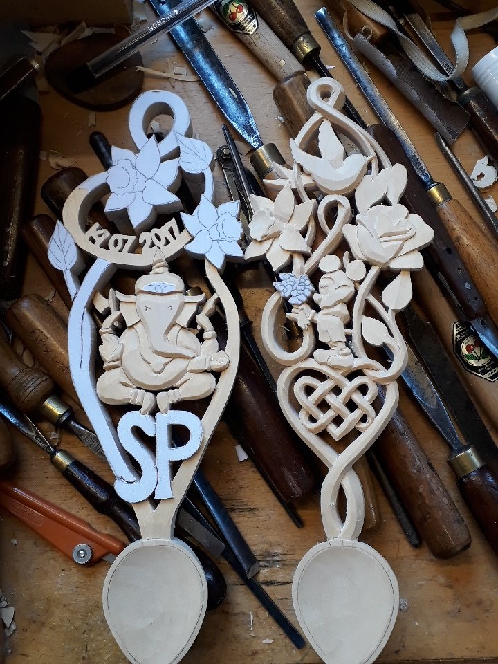 Welsh Love Spoons by Adam King (@LovespoonCarver) / Posts / X