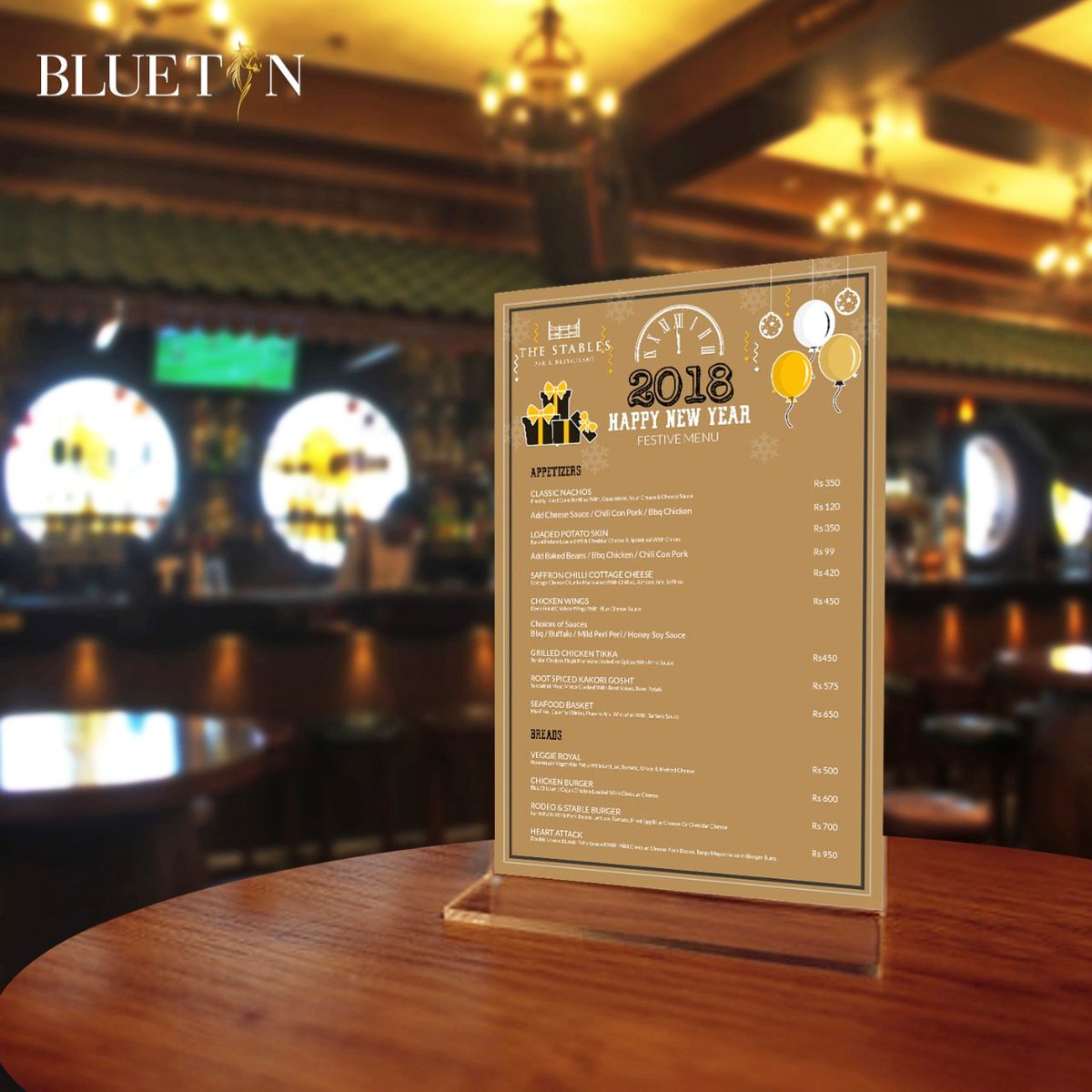 bluetanindia's tweet photo. THE STABLES - New Year's Tent Card Design & Print.
.
.
.
#menudesign #menuplanning #menudesignideas #brand #printing #offsetprinting #tentcardprinting #branddevelopment #brandidentity #branding #brandidentitydevelopment #menu #tentcard #TeamBlueTan https://t.co/oJFVlFID7h
