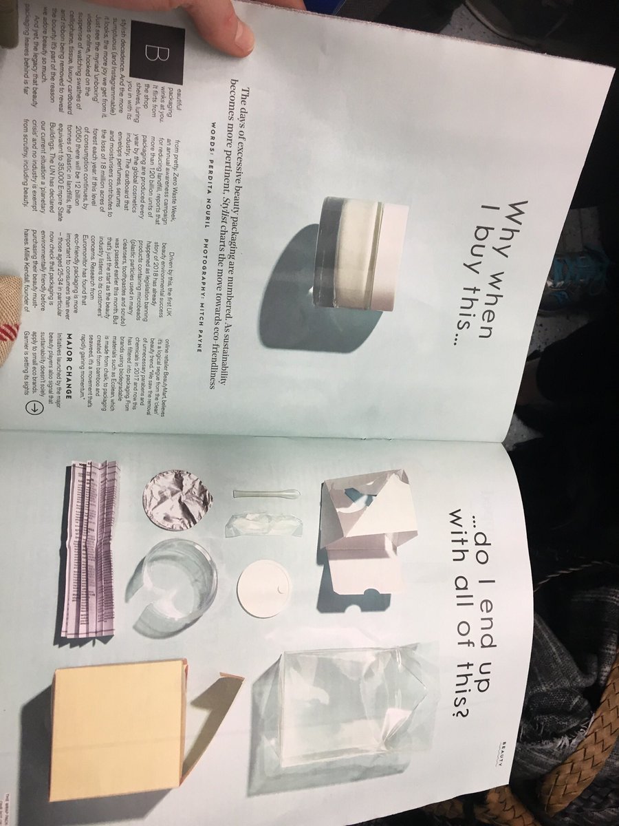 Thank you <a href="/StylistMagazine/">Stylist Magazine</a> for highlighting the excessive packaging on beauty products and giving some great suggestions for how we can make conscious changes! #plasticwaste #PlasticFreeAisle