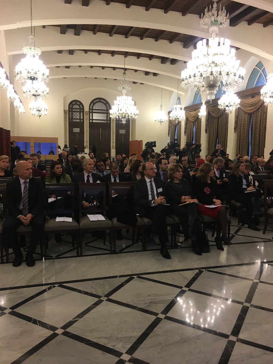 LamiaChamas's tweet photo. Launching of the workshop on PVE and CVE at the Grand Serail https://t.co/Rh2UN9emnW