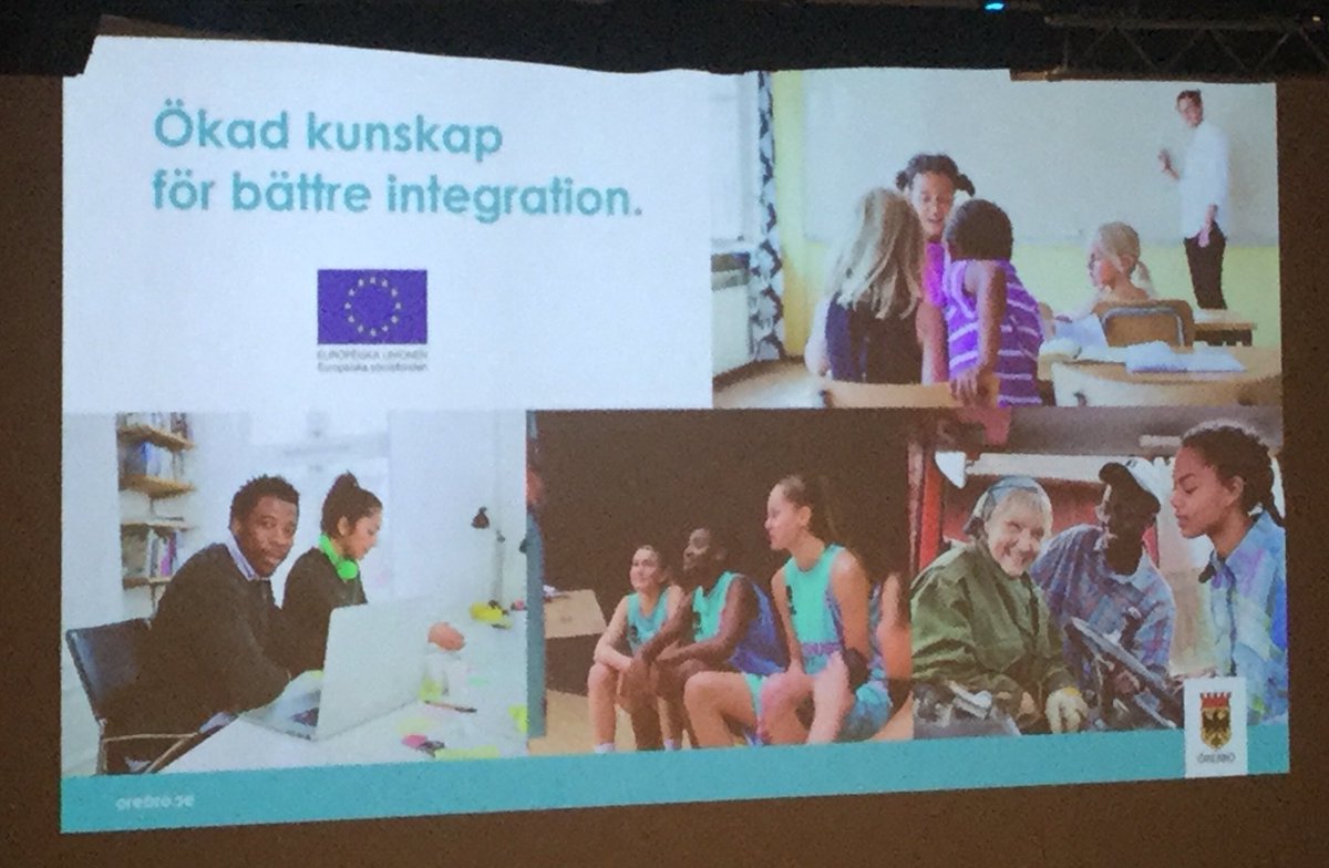 Pedagog Örebro rapporterar från Kick off för Örebro kommuns integrationssatsning, ”Ökad kunskap för bättre integration”.