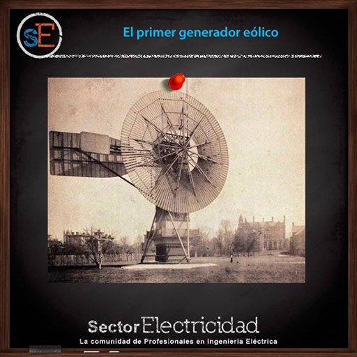 IberElectrica's tweet photo. #Curiosidades: ¿Sabes como fue el primer generador eólico de la historia? Construido en 1887 por Charles F. Brush. Contaba con 144 palas y una potencia de 12kW vía @sectorelectricidad #FelizMiércoles https://t.co/AQoOUnxEmY