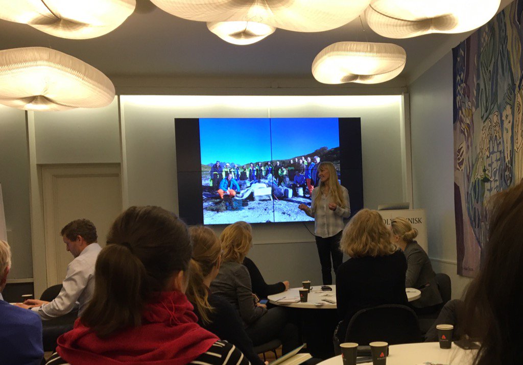 #klimafestivalen Lise Wulff om bærekraft, havet, kunst og plast @polyteknisk møte om bærekraft og innovasjon