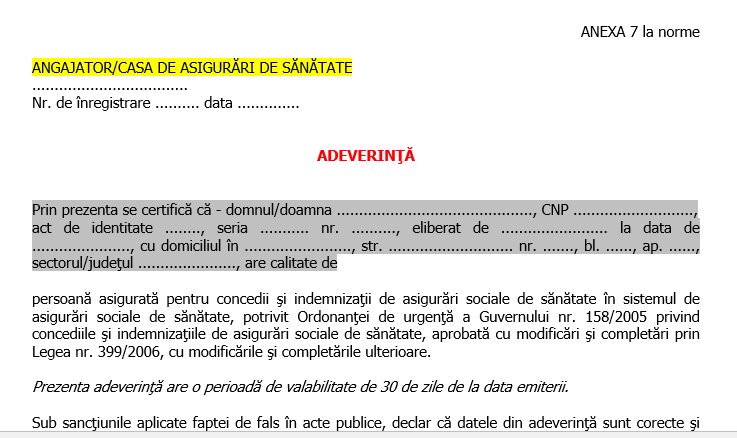 Model adeverinta asociatia de locatari pentru chiriasi