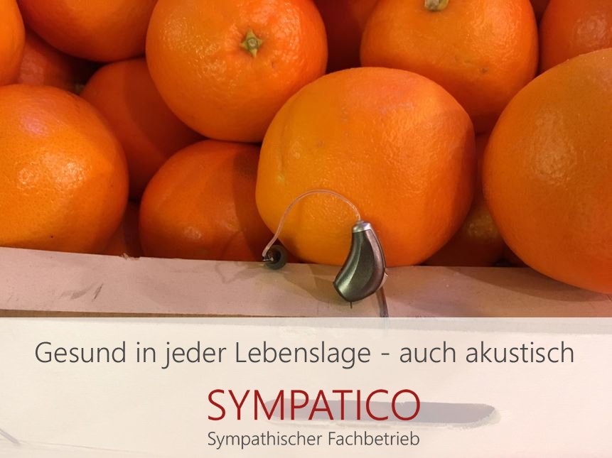 Gesund und sympathisch - das passt