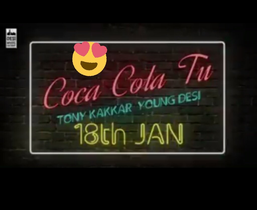 thepineapple749's tweet photo. Woohoo 👏🙌 Everyone were waiting that moment. These moments are coming tomorrow #CocaColaTu 😘👌by my #sweetBro @TonyKakkar 😘it's time to watch https://t.co/Uonimf9laX