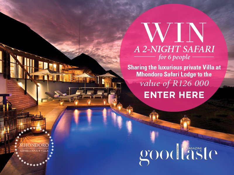 Stand the chance to #WIN a 2-nigh Safari Getaway for 6 people sharing the luxurious private Villa at <a href="/MhondoroLodge/">Mhondoro Lodge</a> WORTH R126 000! To enter simply RT with #GTwins #MhondoroSafariLodge, tag 3 friends &amp; enter your details here: bit.ly/2nzfznu. T's &amp; C's apply.