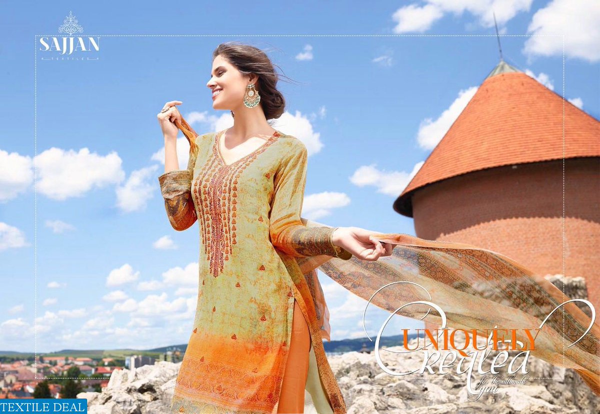 AnjaliDixu's tweet photo. Shop Now Sajjan Samya Present Luxury Indian Dresses Catalog Collection with Best Rate only at #TextileDeal
Buy@ https://t.co/aAUPHdN4xh
#TextileDeal #Dresses #WomnesClothing #Fashion https://t.co/YpF8mCUrVu