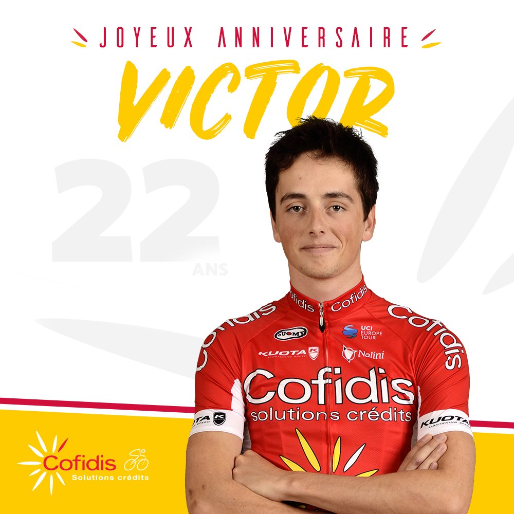 C'est l'anniversaire de l'un de nos futurs grands, @VictorLafay qui rejoindra officiellement les rangs de l'équipe le 1er août prochain et fête aujourd'hui ses 22 ans ! Bon anniversaire Victor 🎂🎉 2⃣2⃣