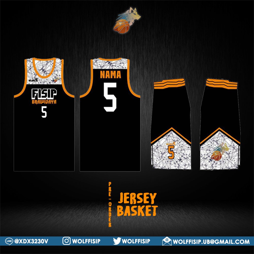 [PRE ORDER JERSEY BASKET WOLF]
Bahan: Dry Fit
Harga: Rp. 250.000 / 2 pcs
DP: 50% (19 - 23 Januari 2018)
Pre Order: 17 Januari 2018
Close Order: 19 Januari 2018
-
Untuk pemesanan dan informasi lebih lanjut hubungi:
Rayhan Akbar: rayhanakbarnovizar (line)
VIVA FISIP HASA !