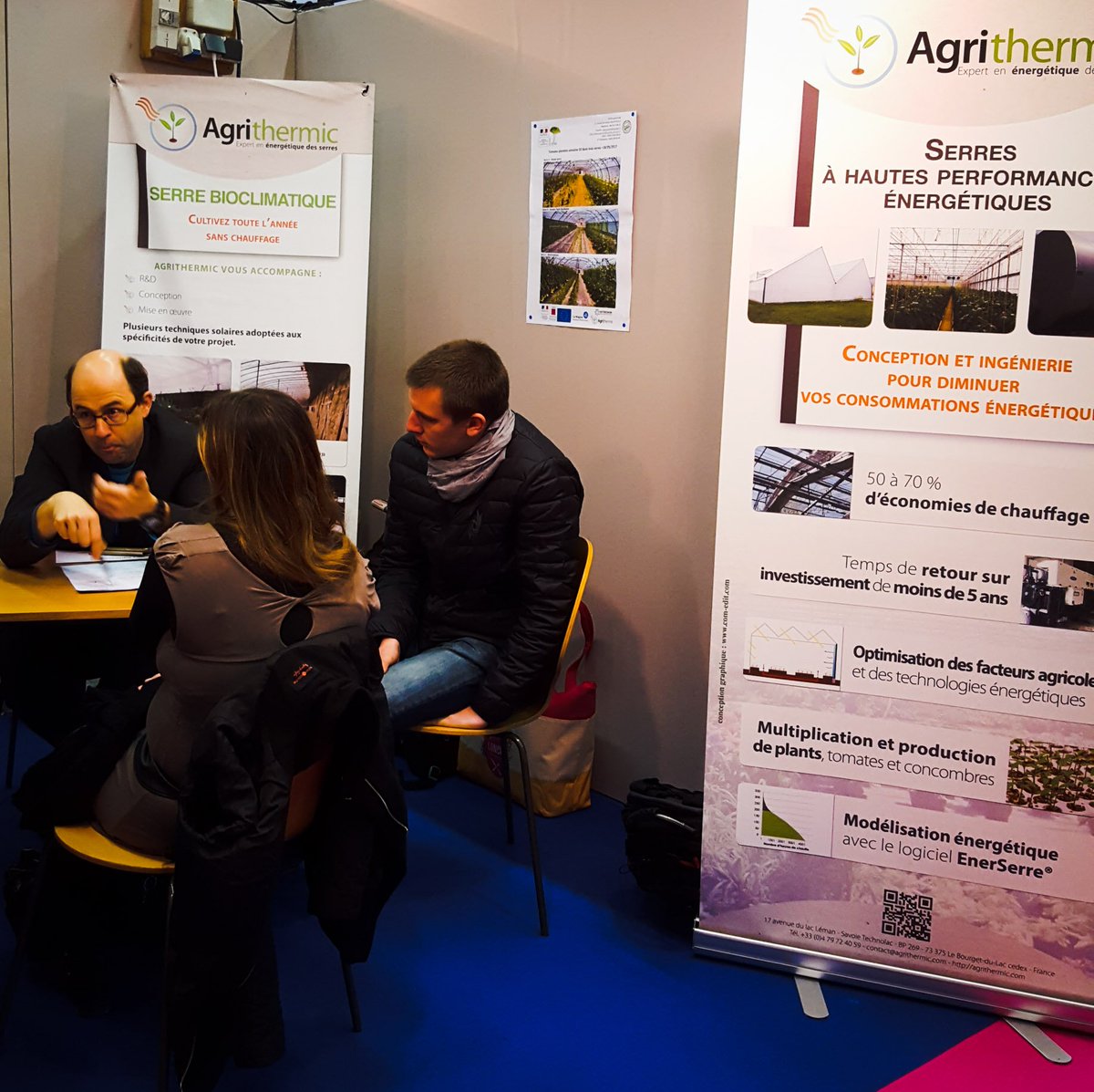 Ca y est, deuxième jour du #sival18 ! Venez discuter #Serres à hautes performances énergétiques avec nous au stand Nov258 !