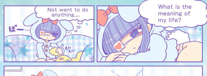 I am doing my best to translate comics into English...!