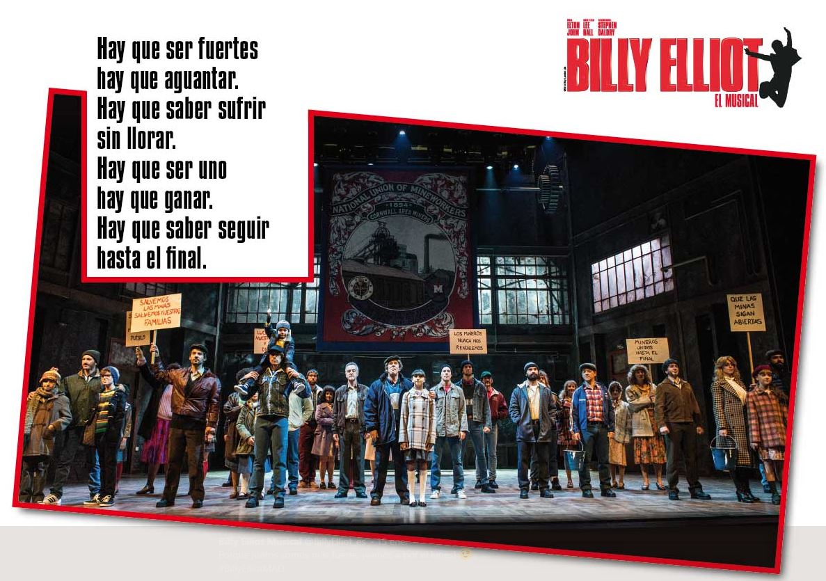 Enhorabuena a todo el equipo de Billy Elliot El Musical por su magnífico trabajo. Los sueños se hacen realidad... Qué bonito y qué bien. 
#YoYaHeVistoBillyElliot #musical #Madrid