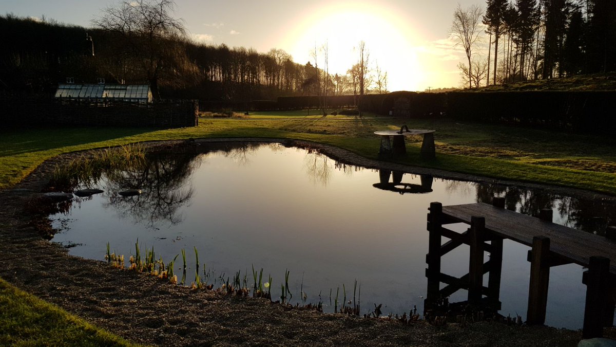 Who wouldn't enjoy this view from his property.
