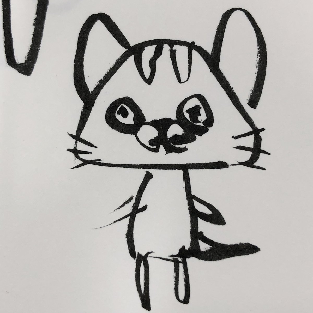 小嶋慎太郎 めちゃ可愛くて美麗なイラスト描く友達のイラストレーターが酔っ払った時に毎回の様に描いてもらううろ覚えアイルーが好き 毎回いい感じに狂気感w好き