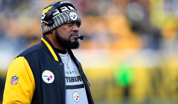 theMMQB's tweet photo. .@SI_PeterKing with 10 reasons why Mike Tomlin should not and will not be fired.
Reason 4. You don’t fire a head coach after winning 48 games in four seasons, unless the locker room is in flames.
5. The locker room is not in flames.
https://t.co/Dld4ZLwpy6 https://t.co/6GvyWaCGYR