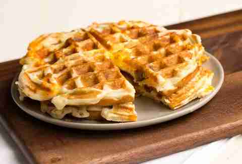 Remember how we said #breakfast is big now? Try these #Waffle #BreakfastSandwiches in your #Ovention #oven - we even have the exact temps &amp; #recipe! bit.ly/2DcFgNN