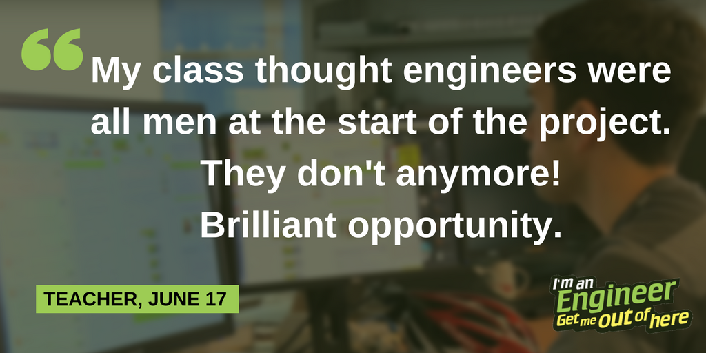 Teachers! Tackle gender stereotypes by getting your students involved in #IAEUK. Register your interest now for the next event, running 5-16 March: imanengineer.org.uk/teachers/