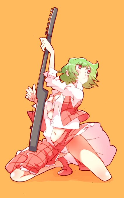 ゆうかりん with ギター #深夜の真剣お絵描き60分一本勝負 