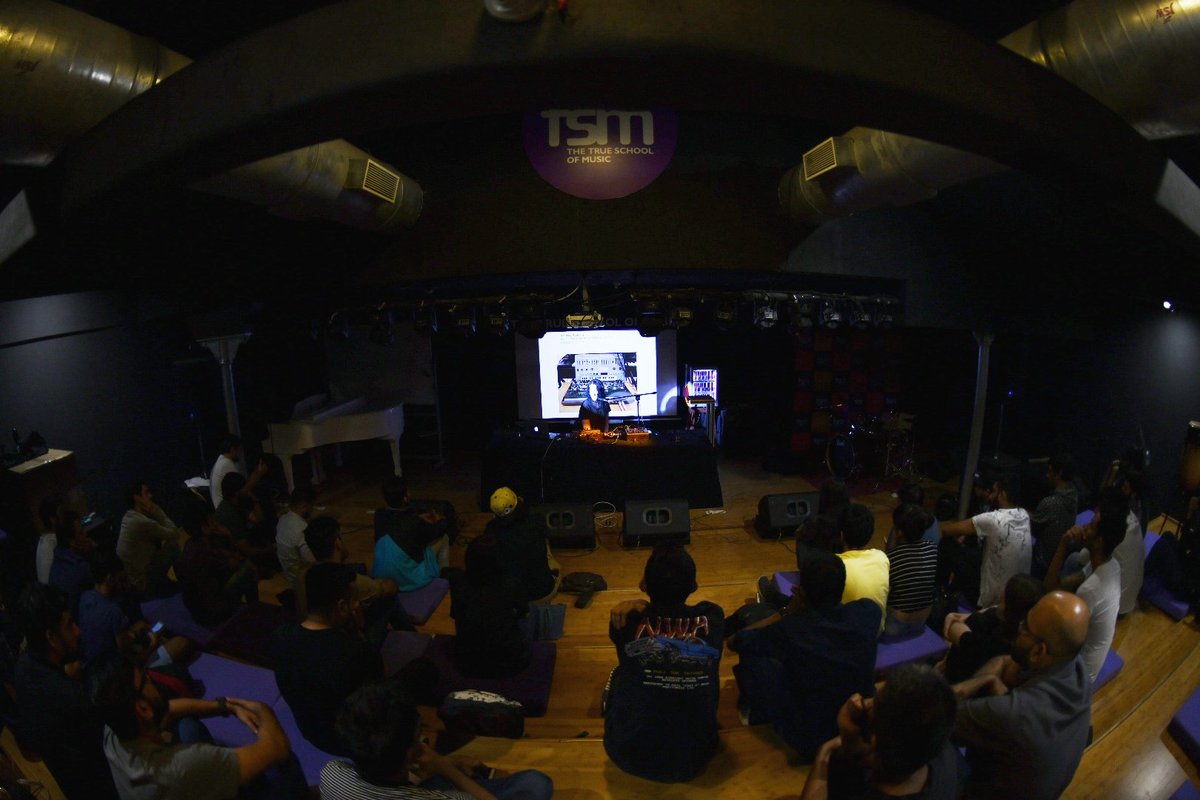 redbullindia's tweet image. .@_antenes wanted to build a combination switchboard synthesizer once out of school. But how do you source a telephone synthesizer? That's when @TheBunkerNY came into the picture since they provided access to it for her. | @rbma | #StudioScience