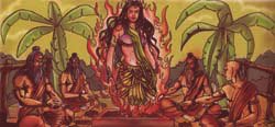 The birth of Draupadi When Guru Dronacharya defeated Draupad – his friend – to take revenge by his students, Draupad had performed a yagya with the help of Tapasvis, and thus, Divya Kumar had been born.