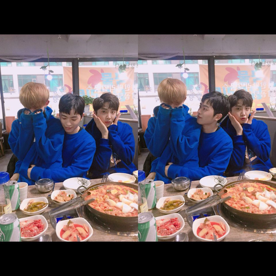 teamct_romeo's tweet photo. [재깅]
나로 시작해 윤성이 그리고 민학이 둘다 자꾸 나 좋아하는거 밖에서 티내고 다니면 혼난다!!!!! ❤
#진짜_가족 #ㅋㅋㅋㅋㅋㅋㅋㅋㅋ https://t.co/qeRQkVTPOf
