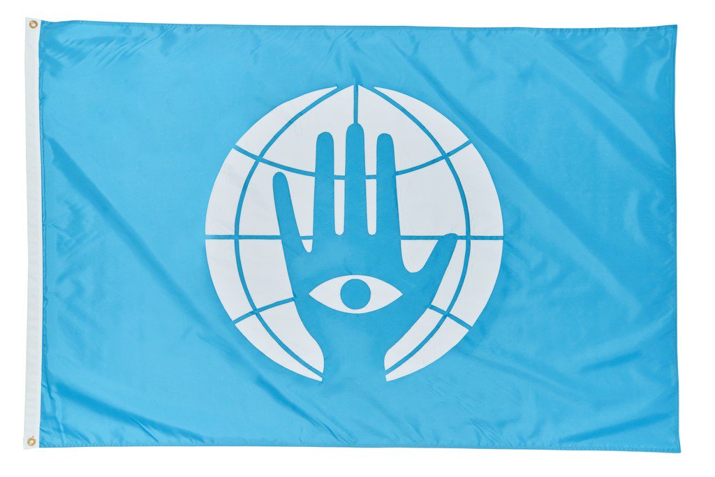 ART2030org's tweet photo. #ThisWeeksFavourite is Pedro Reyes's "Hands On With A Vision" for @creativetime's #PledgesOfAllegiance. A Flag for The People's #UnitedNations, & a work for #Goal17.
#ART2030 #ArtforGlobalGoals #GlobalGoals #SDGs
Image & Info: The Artist, Creative Time
https://t.co/IBACo7iyE2 https://t.co/ok0vmdpzdn