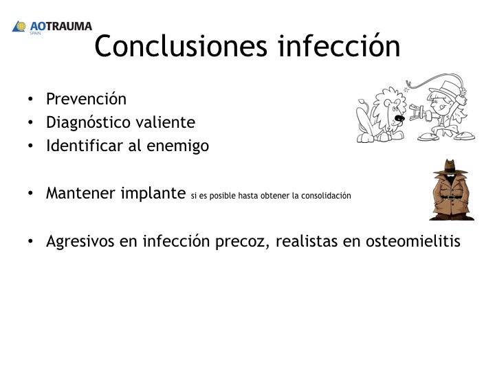 #AOTBCN18 Infección después de una osteosíntesis. Diagnóstico y tratamiento