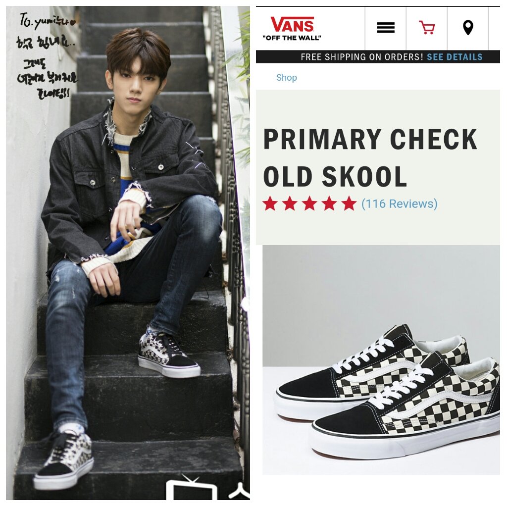 vans primary check old skool schuhe