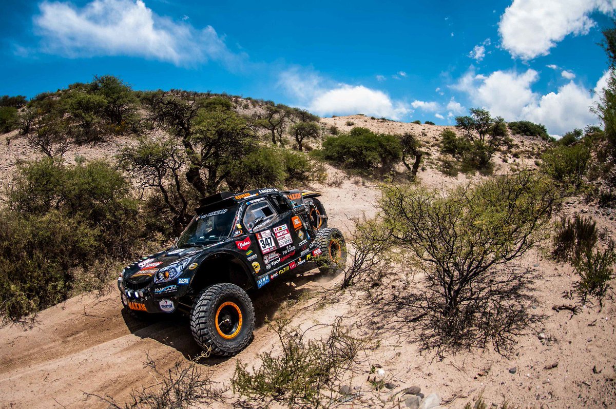 The Dakar Rally is a race of extremes. After flooding on Monday, temperatures in the desert hit over 45 degrees Celsius today.