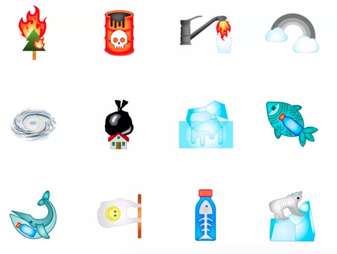 SalterbaxterMSL's tweet photo. We love a good #emoji at SB so it’s been interesting to see the work by Marina Zurkow and Viniyata Pany called #Climoji. Another way to talk about the urgency of #climatechange to different audiences https://t.co/8fac3IQ2Zt https://t.co/wci0uuPNaz